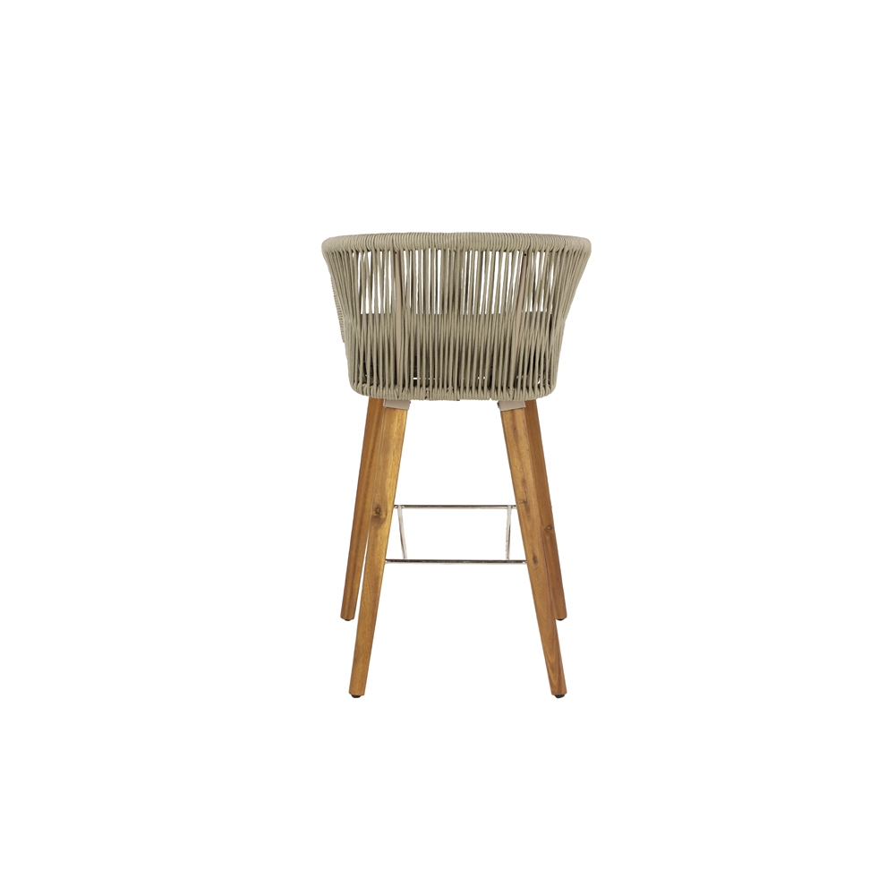 Grayson Lane Grey Bar Height (27-in To 35-in) Upholstered Bar Stool 1 Grayson Lane Grey Bar Height (27-in To 35-in) Upholstered Bar Stool