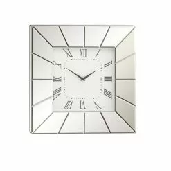 Grayson Lane 20-in X 2-in Silver Analogue Square Wall Standard Clock -GRAYSON LANE SHOP 330862152 MainImage 001