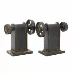 Grayson Lane 2-Piece 8-in X 4-in Black Contemporary Bookend -GRAYSON LANE SHOP 330862162 AlternateImage4