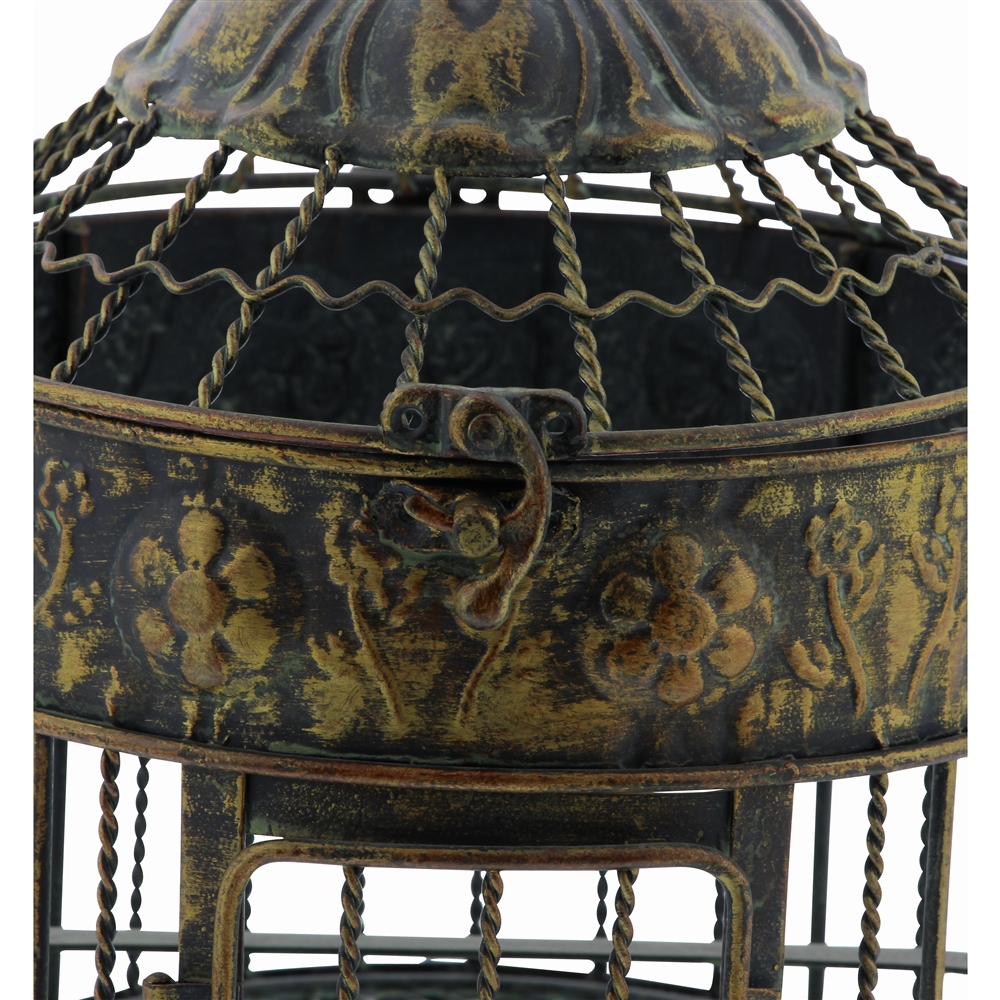 Grayson Lane 2-Piece 24-in X 9-in Bronze Classic Birdcage 1 Grayson Lane 2-Piece 24-in X 9-in Bronze Classic Birdcage