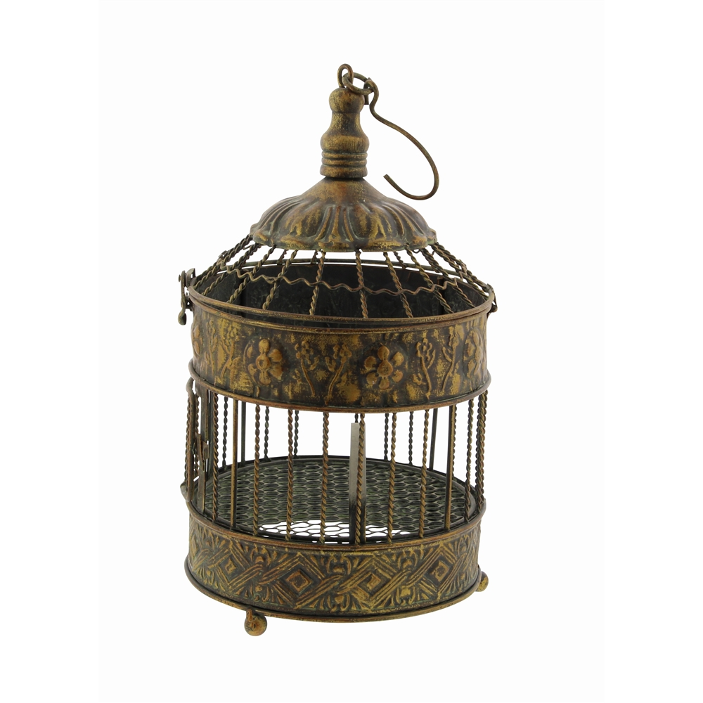 Grayson Lane 2-Piece 24-in X 9-in Bronze Classic Birdcage 6 Grayson Lane 2-Piece 24-in X 9-in Bronze Classic Birdcage - Image 6