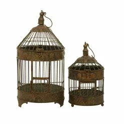Grayson Lane 2-Piece 24-in X 9-in Bronze Classic Birdcage 11 Grayson Lane 2-Piece 24-in X 9-in Bronze Classic Birdcage -GRAYSON LANE SHOP 330862184 AlternateImage5