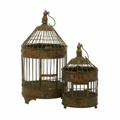 Grayson Lane 2-Piece 24-in X 9-in Bronze Classic Birdcage 9 Grayson Lane 2-Piece 24-in X 9-in Bronze Classic Birdcage -GRAYSON LANE SHOP 330862184 MainImage 001