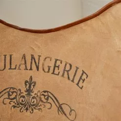 Grayson Lane Rustic Brown Cotton Butterfly Chair