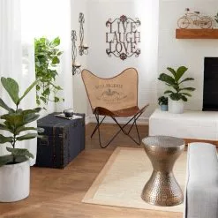 Grayson Lane Rustic Brown Cotton Butterfly Chair 14 Grayson Lane Rustic Brown Cotton Butterfly Chair -GRAYSON LANE SHOP 330862294 AlternateImage8