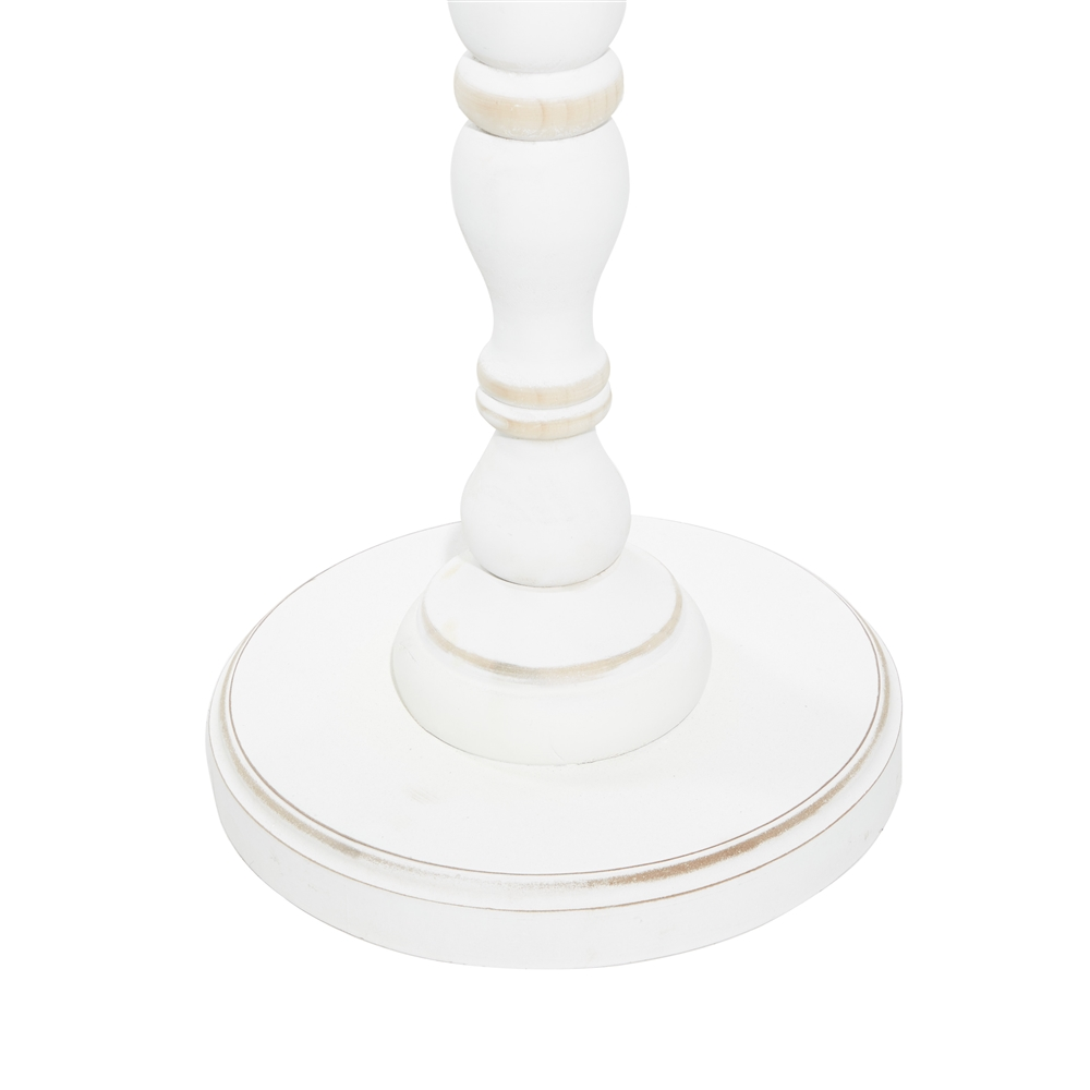 Grayson Lane 1-Piece 44-in X 14-in White American Colonial Birdcage 5 Grayson Lane 1-Piece 44-in X 14-in White American Colonial Birdcage - Image 5