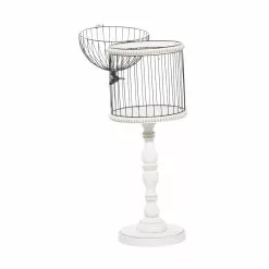 Grayson Lane 1-Piece 44-in X 14-in White American Colonial Birdcage 10 Grayson Lane 1-Piece 44-in X 14-in White American Colonial Birdcage -GRAYSON LANE SHOP 330862330 AlternateImage4
