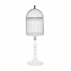 Grayson Lane 1-Piece 44-in X 14-in White American Colonial Birdcage 13 Grayson Lane 1-Piece 44-in X 14-in White American Colonial Birdcage -GRAYSON LANE SHOP 330862330 AlternateImage5