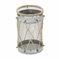 Grayson Lane 1-Candle Silver Metal Lantern Candle Holder - Set Of 3 -GRAYSON LANE SHOP 330862414 AlternateImage5