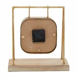 Grayson Lane Gold Analog Square Tabletop Clock 9 Grayson Lane Gold Analog Square Tabletop Clock -GRAYSON LANE SHOP 330862475 AlternateImage7