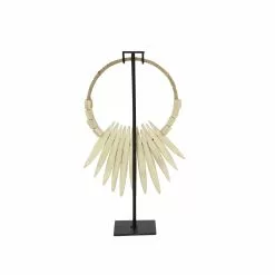 Grayson Lane White Teak Wood Necklace Sculpture 10 Grayson Lane White Teak Wood Necklace Sculpture -GRAYSON LANE SHOP 330862499 AlternateImage5