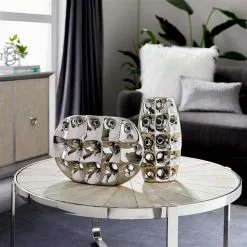 Grayson Lane Modern Silver Ceramic Vase -GRAYSON LANE SHOP 330862535 AlternateImage7