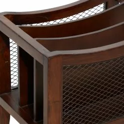 Grayson Lane Brown Wood Magazine Rack -GRAYSON LANE SHOP 330862557 AlternateImage2