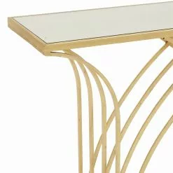 Grayson Lane Gold Modern Console Table -GRAYSON LANE SHOP 330862561 AlternateImage3