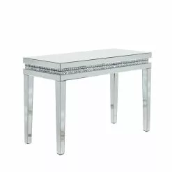 Grayson Lane Silver Mirrored Glam Console Table -GRAYSON LANE SHOP 330862579 MainImage 001