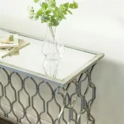 Grayson Lane Mirrored Modern Console Table -GRAYSON LANE SHOP 330862581 AlternateImage3