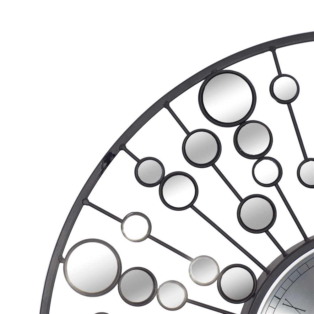 Grayson Lane Glam Analog Round Wall Clock 2 Grayson Lane Glam Analog Round Wall Clock - Image 2