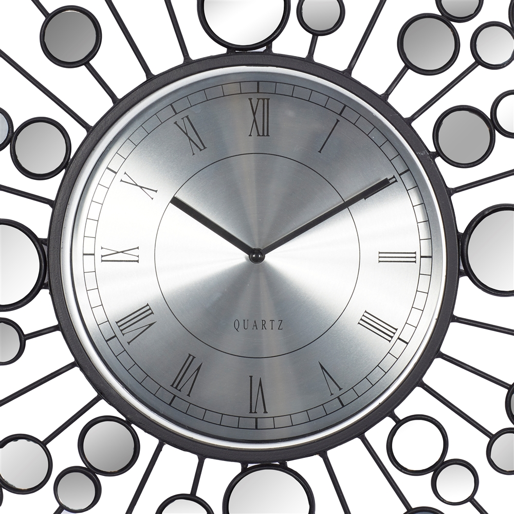 Grayson Lane Glam Analog Round Wall Clock 6 Grayson Lane Glam Analog Round Wall Clock - Image 6