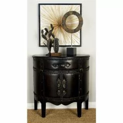 Grayson Lane Dark Brown Cedar 1-drawer Accent Chest