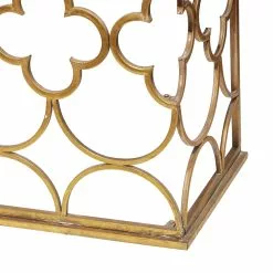Grayson Lane Gold Metal Glam Console Table