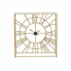 Grayson Lane Metal And Glass Modern Clock Console Table -GRAYSON LANE SHOP 330862668 AlternateImage7