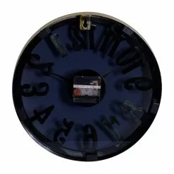 Grayson Lane Blue Aluminum Analog Round Wall Clock -GRAYSON LANE SHOP 330862676 AlternateImage5