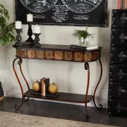 Grayson Lane Brown Rustic Console Table -GRAYSON LANE SHOP 330862685 AlternateImage2