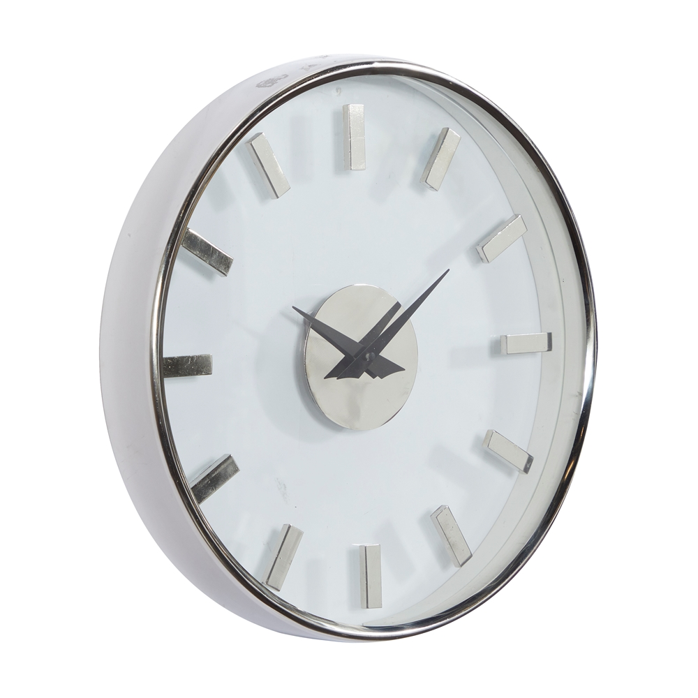 Grayson Lane Analog Modern Round Wall Clock 1 Grayson Lane Analog Modern Round Wall Clock