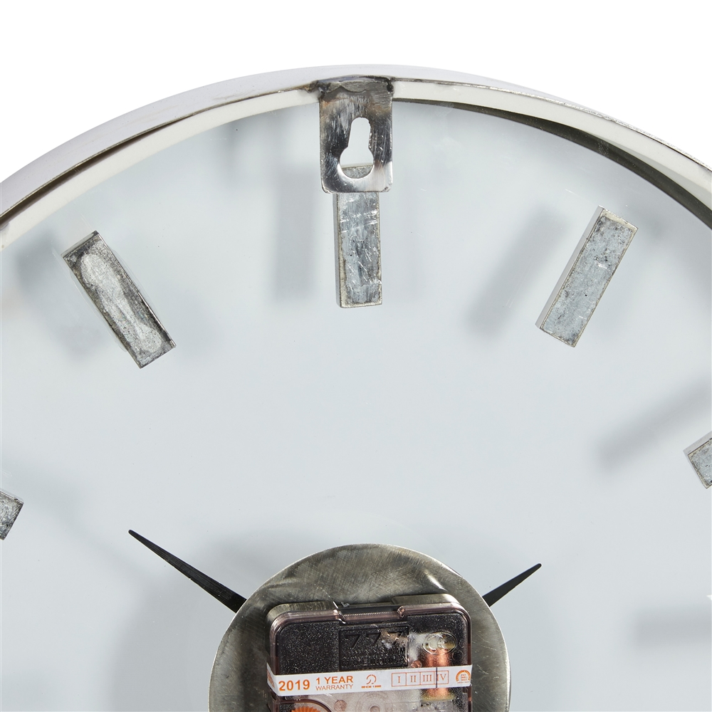 Grayson Lane Analog Modern Round Wall Clock 5 Grayson Lane Analog Modern Round Wall Clock - Image 5