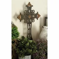 Grayson Lane Copper Iron Decorative Cross -GRAYSON LANE SHOP 330862730 AlternateImage1