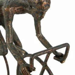 Grayson Lane Contemporary Bronze Polystone Bicycle Sculpture -GRAYSON LANE SHOP 330862748 AlternateImage2
