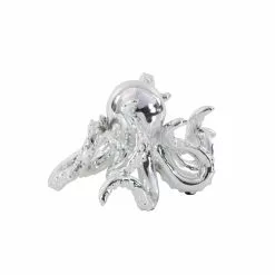 Grayson Lane Silver Polystone Octopus