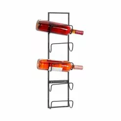 Grayson Lane 6-in X 25-in Black Metal Wine Rack -GRAYSON LANE SHOP 330862770 MainImage 001