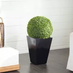 Grayson Lane 32-in Artificial Boxwood Tree