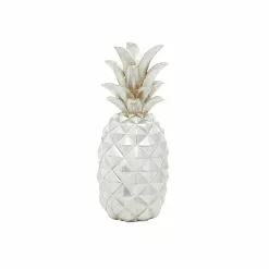 Grayson Lane Silver Polystone Decorative Pineapple