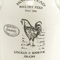 Grayson Lane Beige Ceramic Farmhouse Vase