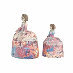 Grayson Lane Multicolour Tuscan Polystone Sculptures - Set Of 3