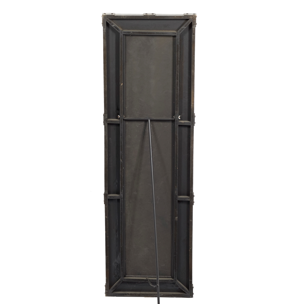 Grayson Lane 68-in L X 20.88-in W Rustic Rectangle Brown Framed Floor Mirror 2 Grayson Lane 68-in L X 20.88-in W Rustic Rectangle Brown Framed Floor Mirror - Image 2