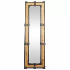 Grayson Lane 68-in L X 20.88-in W Rustic Rectangle Brown Framed Floor Mirror 10 Grayson Lane 68-in L X 20.88-in W Rustic Rectangle Brown Framed Floor Mirror -GRAYSON LANE SHOP 330901633 MainImage 001