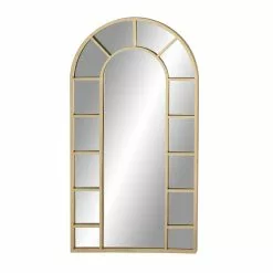 Grayson Lane 60-in L X 32-in W Traditional Arch Gold Framed Wall Mirror -GRAYSON LANE SHOP 330901658 AlternateImage6