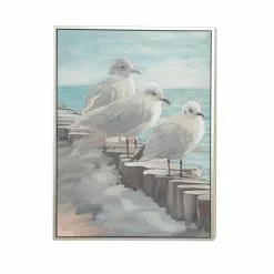 Grayson Lane Silver Wood Framed 47-in H X 36-in W Coastal Birds Canvas Painting 11 Grayson Lane Silver Wood Framed 47-in H X 36-in W Coastal Birds Canvas Painting -GRAYSON LANE SHOP 330901665 AlternateImage5