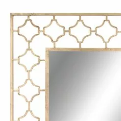 Grayson Lane 50-in L X 38.13-in W Glam Rectangle Gold Framed Wall Mirror -GRAYSON LANE SHOP 330901690 AlternateImage3