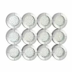 Grayson Lane 29.31-in L X 39.25-in W Glam Round Silver Framed Wall Mirror -GRAYSON LANE SHOP 330901703 MainImage 001