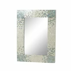 Grayson Lane 35.5-in L X 47.75-in W Coastal Rectangle Grey Framed Wall Mirror -GRAYSON LANE SHOP 330901708 AlternateImage5