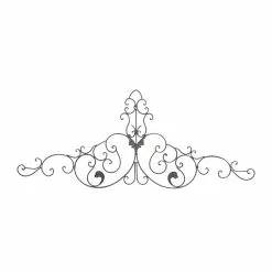 Grayson Lane 24-in H X 59-in W Brown Metal Transitional Ornamental Wall Accent -GRAYSON LANE SHOP 330901713 MainImage 001