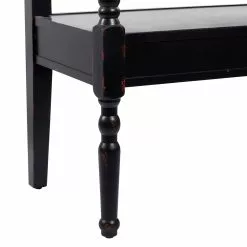 Grayson Lane Farmhouse Burnished Mahogany Red Accent Bench -GRAYSON LANE SHOP 330901714 AlternateImage4