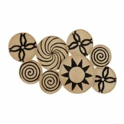 Grayson Lane 28.5-in H X 44-in W Brown Metal Eclectic Abstract Wall Accent -GRAYSON LANE SHOP 330901726 AlternateImage7