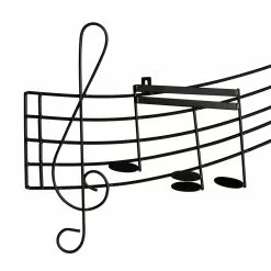 Grayson Lane 21-in H X 49-in W Black Metal Traditional Entertainment Wall Accent 11 Grayson Lane 21-in H X 49-in W Black Metal Traditional Entertainment Wall Accent -GRAYSON LANE SHOP 330901730 AlternateImage5