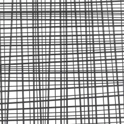 Grayson Lane 25-in H X 47-in W Black Metal Modern/Contemporary Abstract Wall Accent