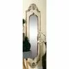 Grayson Lane 72-in L X 16-in W Vintage Irregular White Framed Wall Mirror